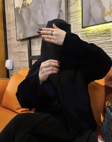 عباية أكمام مخمل main view