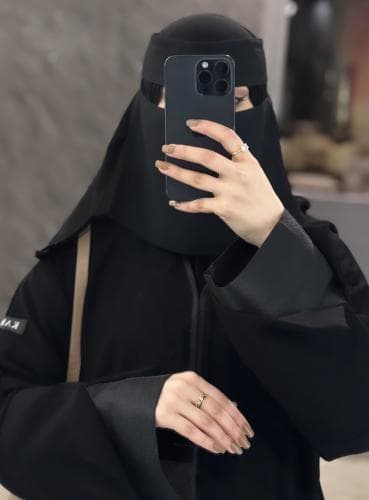 عباية مارس أسود main view